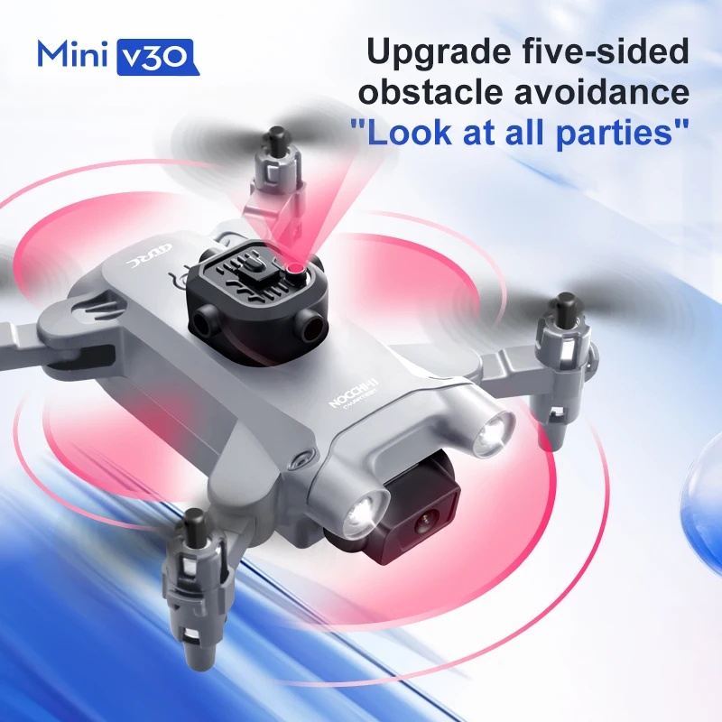 Mini V30 WiFi  With 4K HD Dual - Drone Camera 4K ulasan dan harga