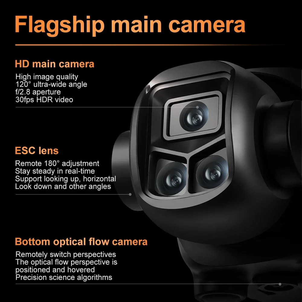 Original V988 Drone 8K HD Dual - Drone Camera Night Vision ulasan dan harga