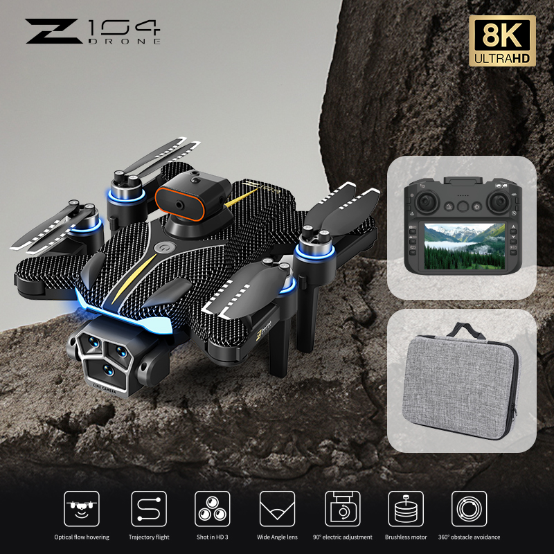Z104 RC Drone Wide-angle 8K HD - Drone Camera Wide Angle ulasan dan harga