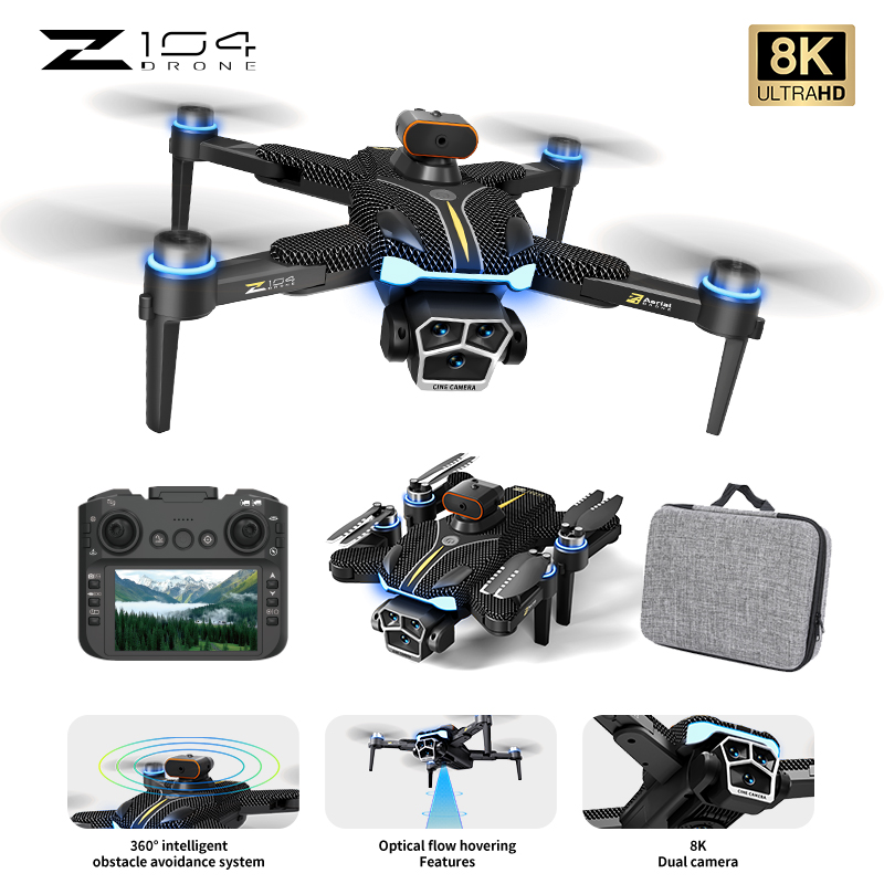 Z104 RC Drone Wide-angle 8K HD - Drone Camera Wide Angle ulasan dan harga