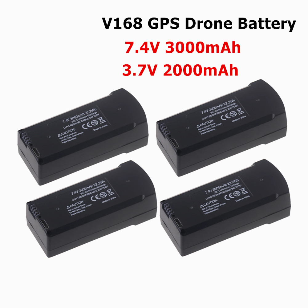 7.4V 3000mAh Battery For V198  - Eachine Drone E58 ulasan dan harga