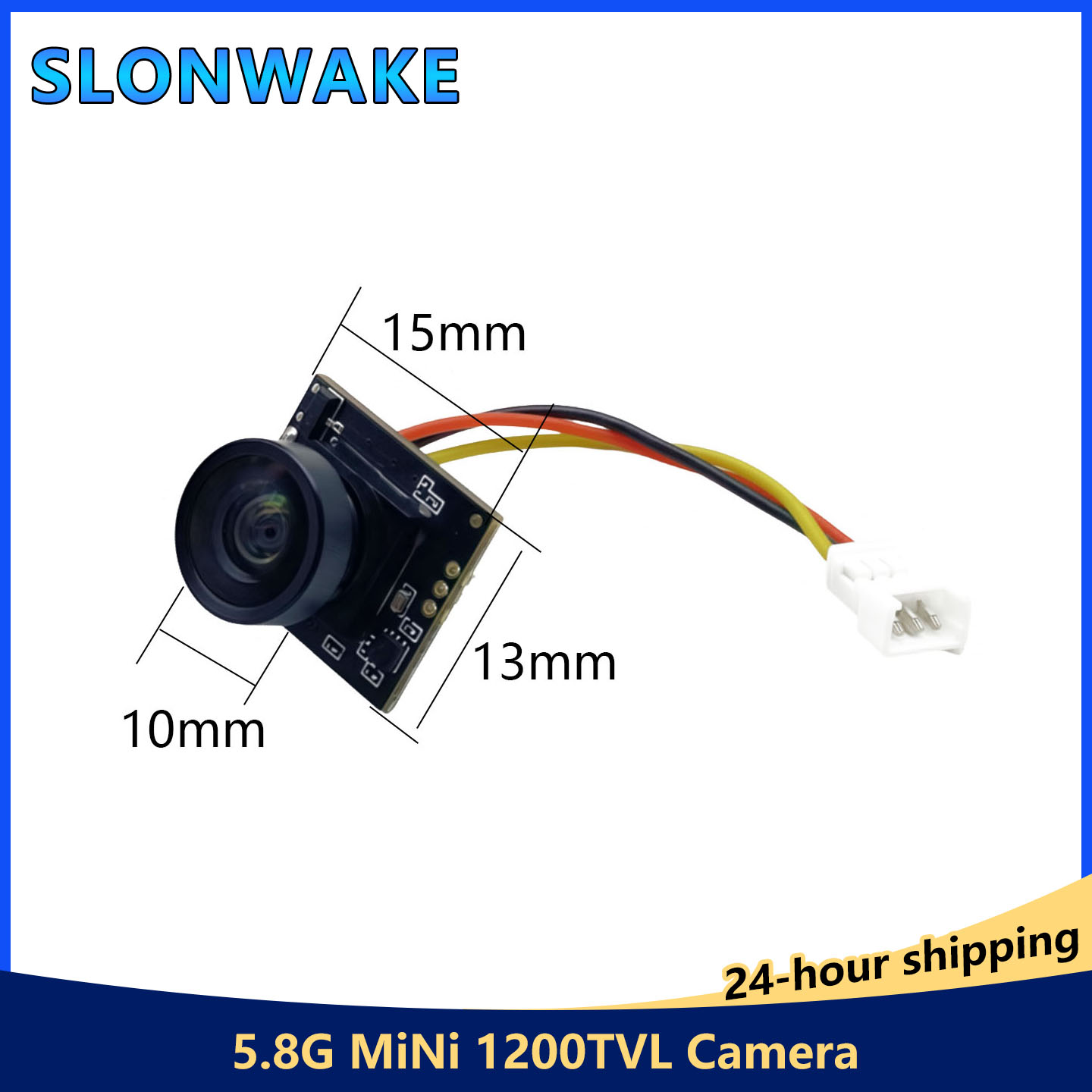SLONWAKE Ultra Mini 5.8G FPV C - Drone Camera Wide Angle ulasan dan harga