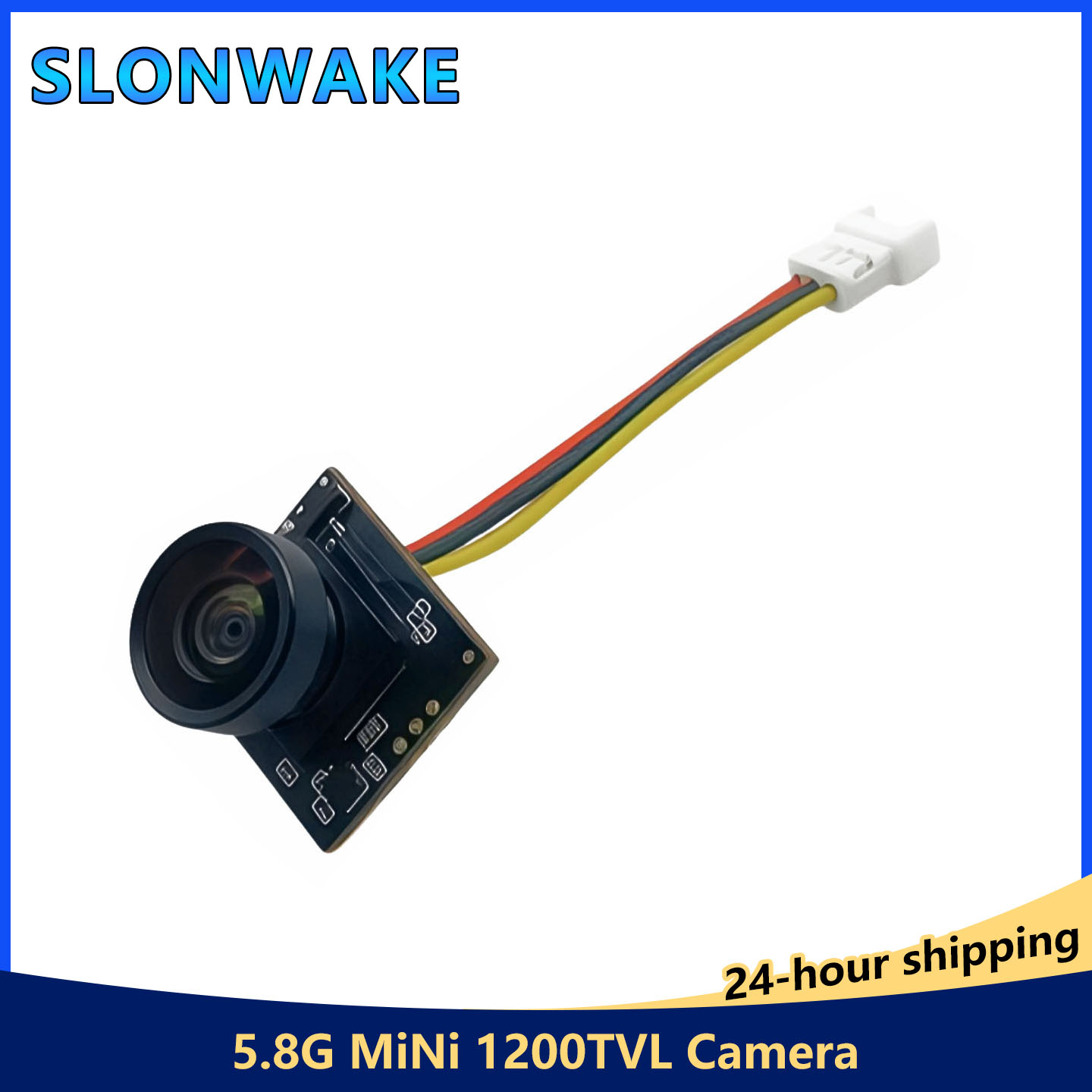 SLONWAKE Ultra Mini 5.8G FPV C - Drone Camera Wide Angle ulasan dan harga
